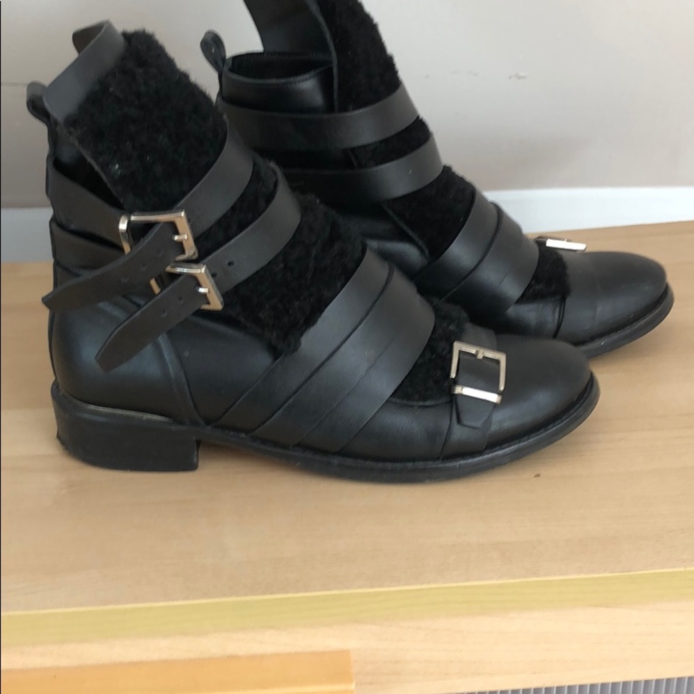 Iro shearling boots
